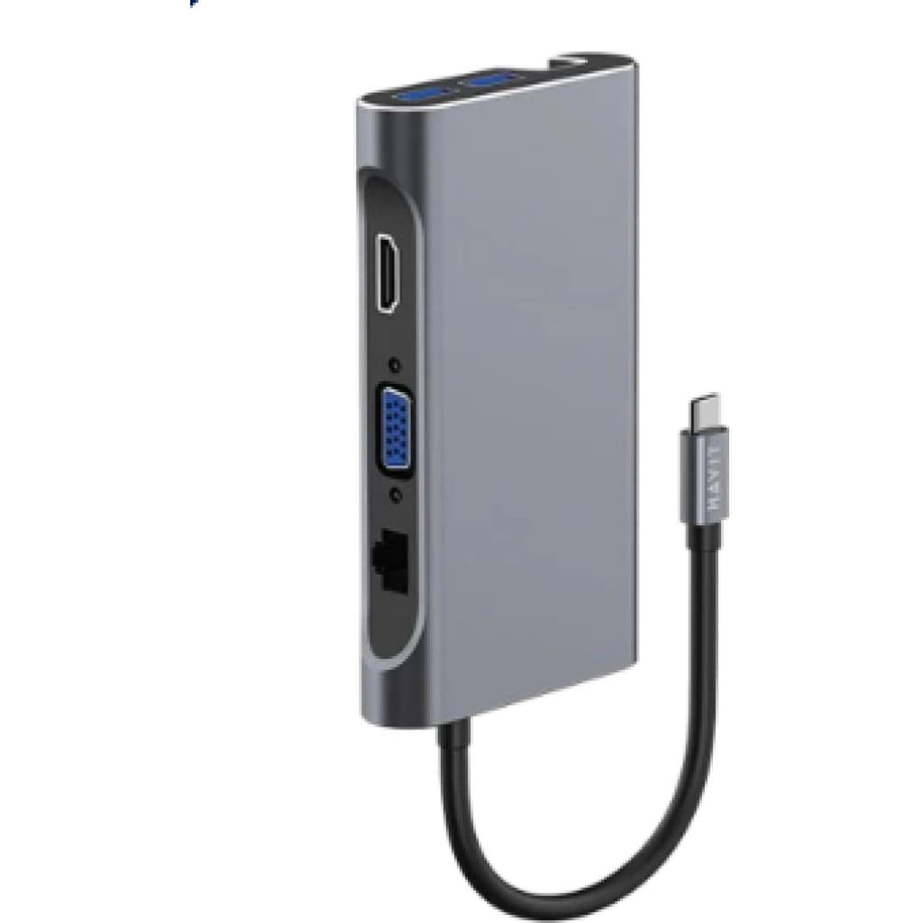 Havit HB4001 USB-C-Hub mit HDMI, VGA und LAN