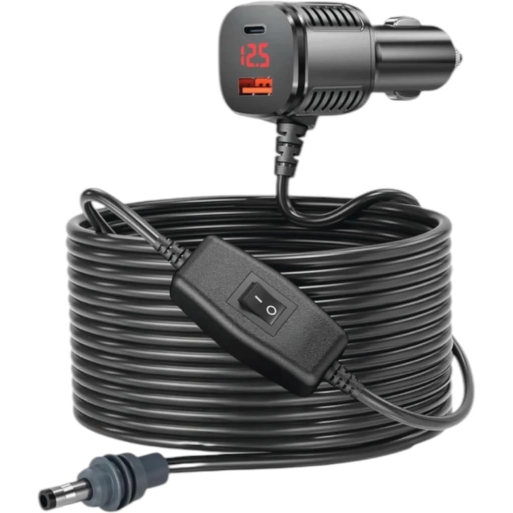 Cabo de carro Starlink, 12 W, preto, imagem 1 de 1
