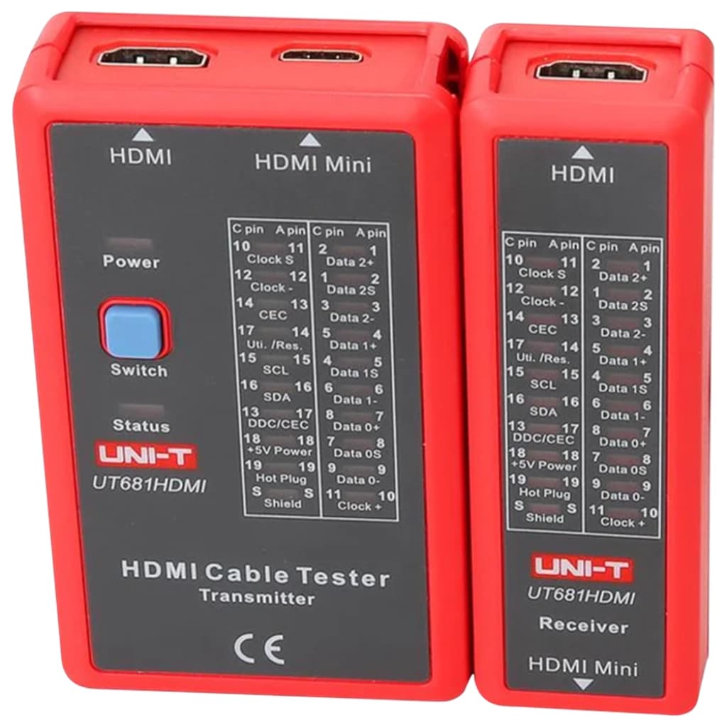 Tester de cables HDMI UNI-T