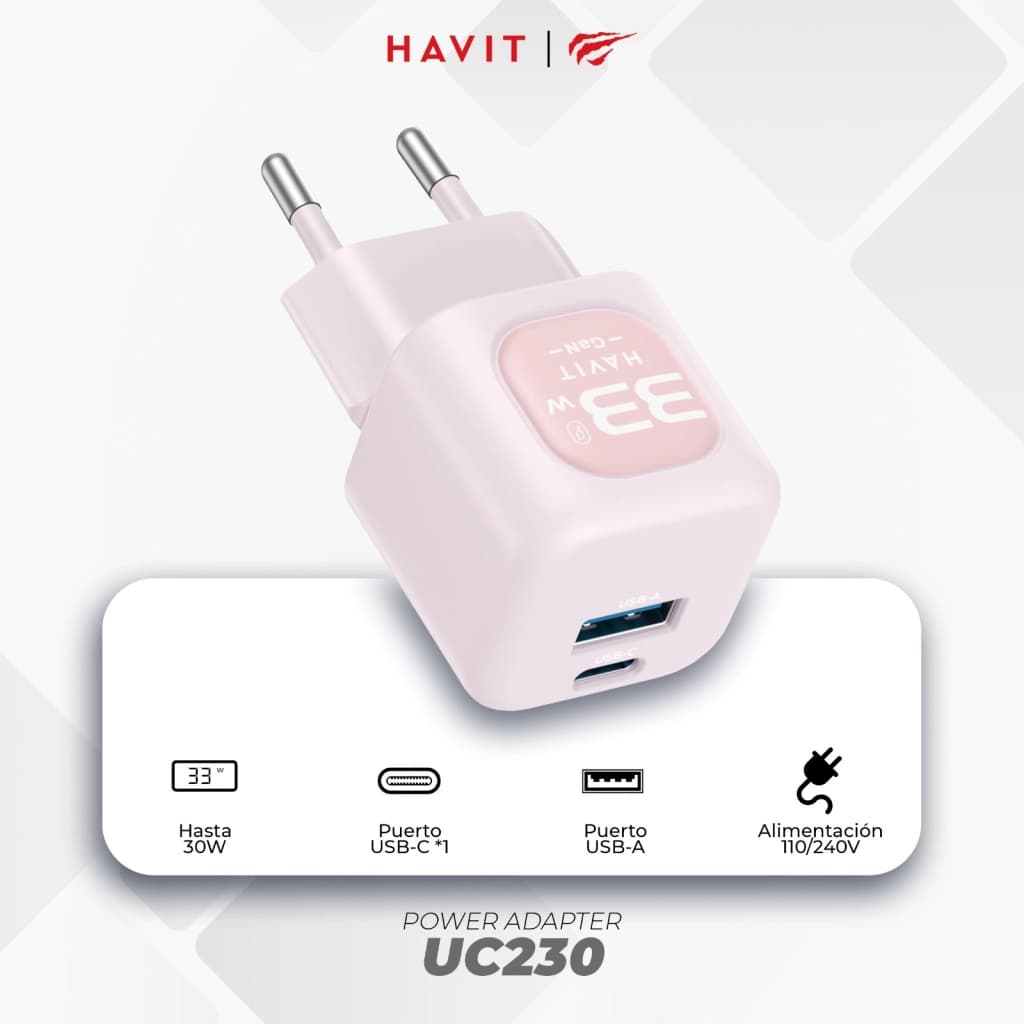 Havit UC230 33-W-GaN-Ladegerät