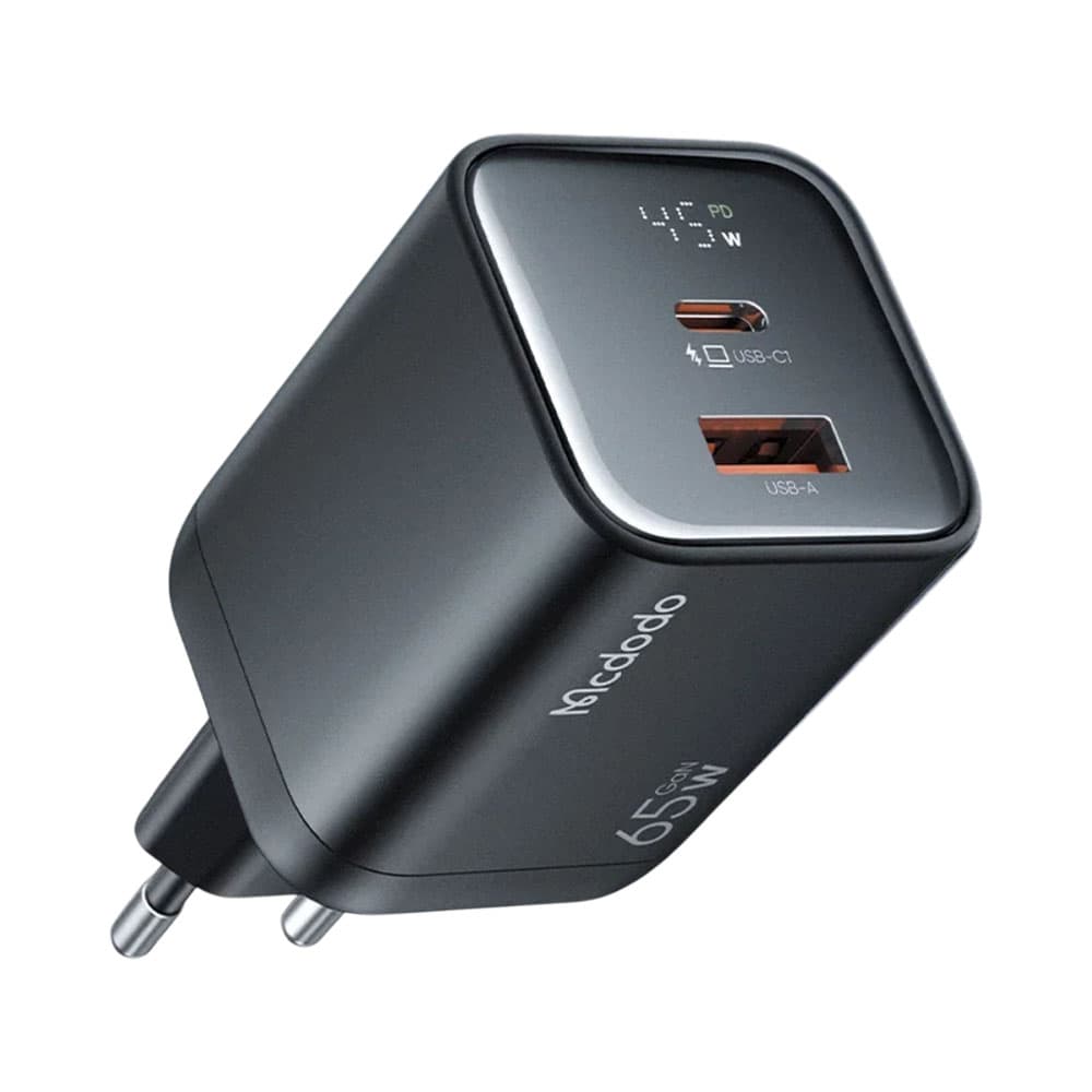 Cargador GaN Mcdodo CH-8590 de 65 W, USB-A y USB-C, imagen 1 de 1