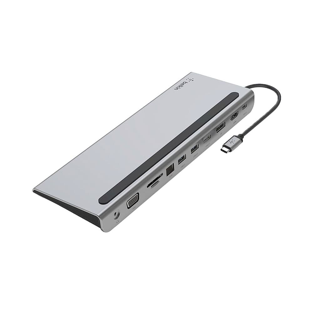 Dock multiportas USB-C Belkin 11 em 1, cinza espacial, imagem 1 de 1