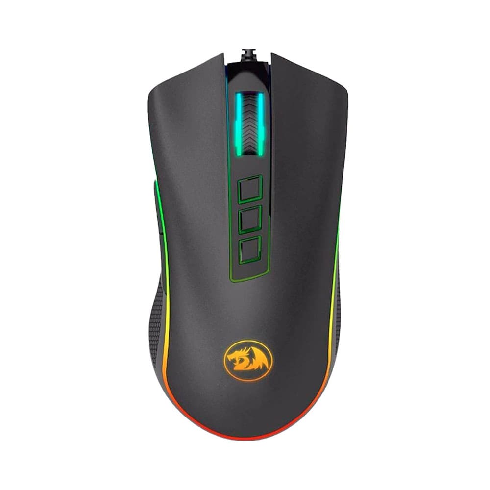 Redragon Cobra M711 RGB Gaming-Maus, Schwarz