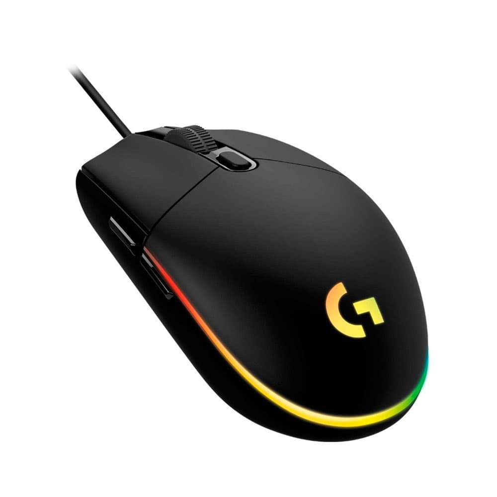 Logitech G203 Lightsync RGB Gaming-Maus, Schwarz