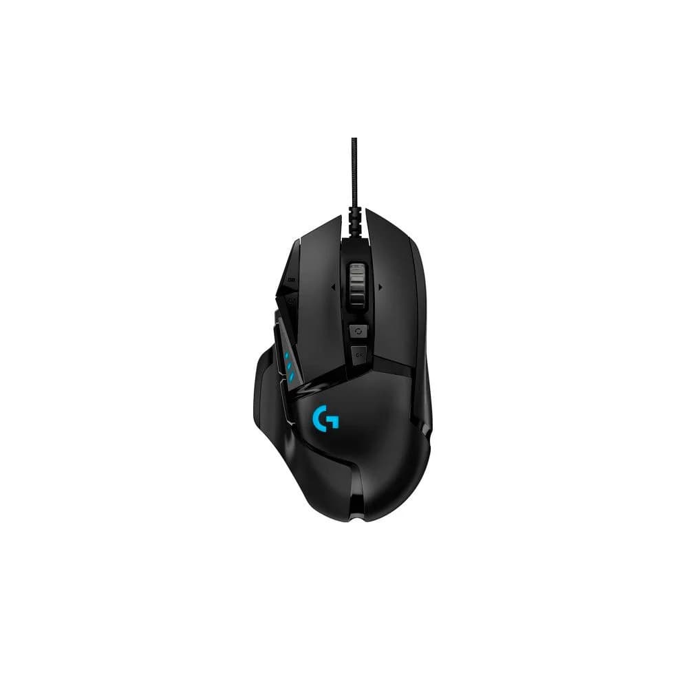 Logitech G502 HERO kabelgebundene Gaming-Maus, Schwarz