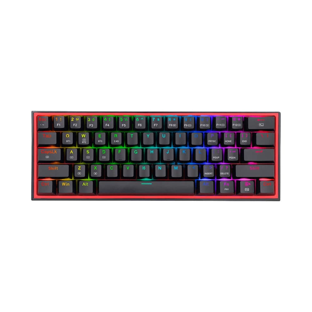 Redragon K616 Fizz Pro kabellose mechanische Tastatur, RGB, Schwarz