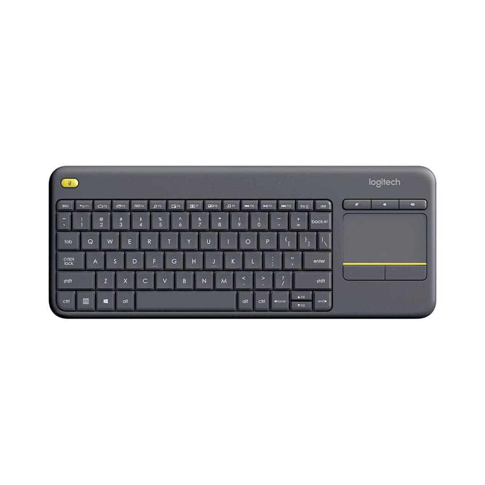 Logitech K400 Plus kabellose Tastatur mit Touchpad