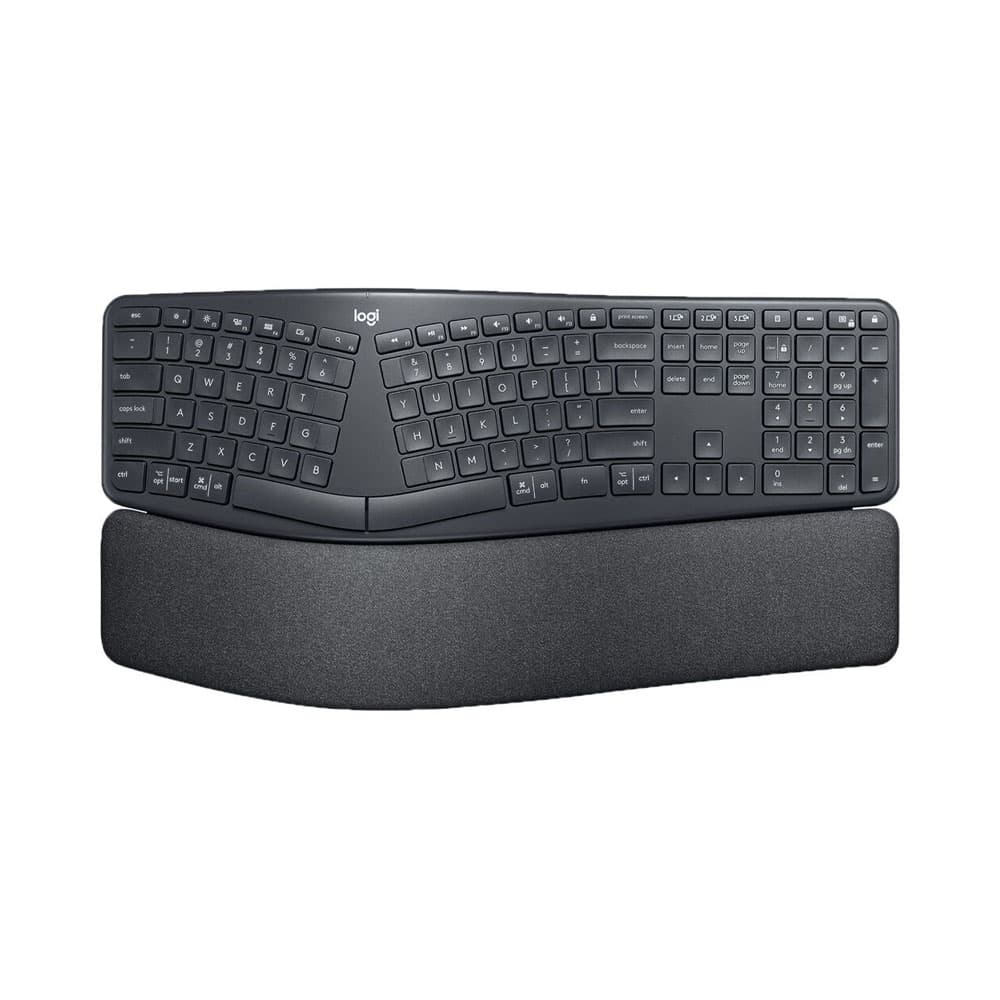 Teclado ergonómico dividido inalámbrico Logitech ERGO K860, grafito