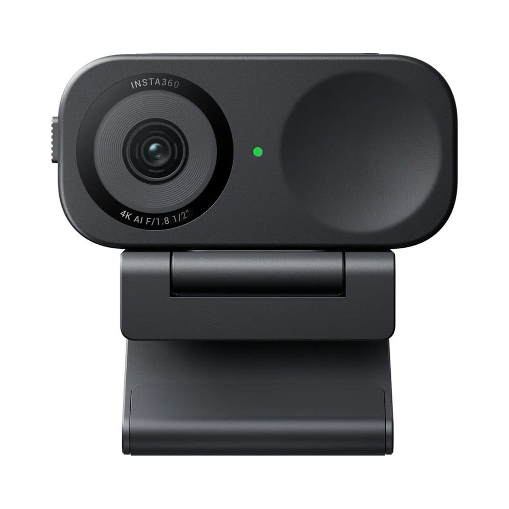 Insta360 Link 2C 4K-KI-Webcam, Schwarz