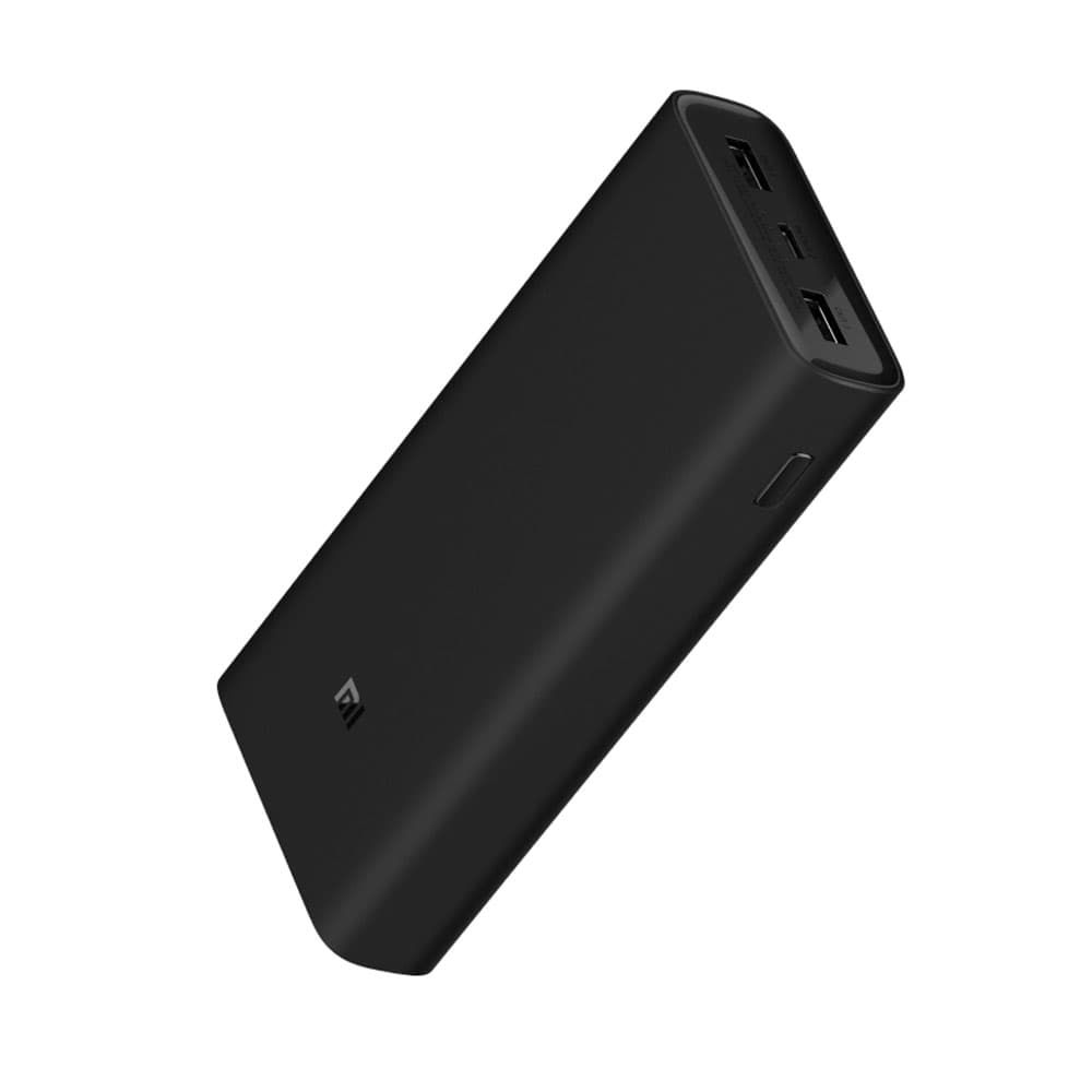 Bateria externa Xiaomi Mi 50 W 20.000 mAh, preta