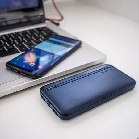 Havit PB89 Powerbank 10.000 mAh mit 3 Ausgängen