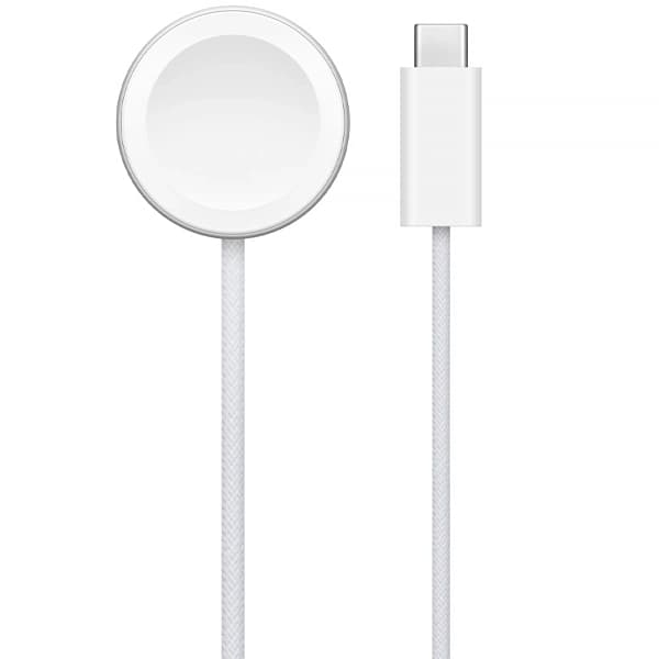 Carregador magnético rápido do Apple Watch para USB-C, 1 m (MT0H3)