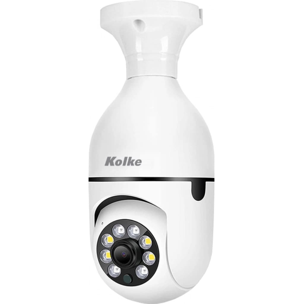 Kolke KUC-650 3MP schwenkbare WLAN-Kamera für die Lampenfassung