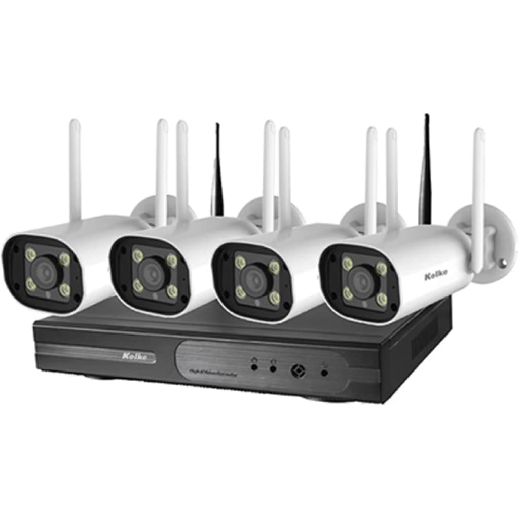 Kolke KUK-827 WLAN-Überwachungsset mit 10-Kanal-NVR