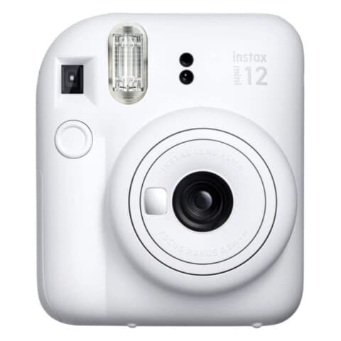 Câmera instantânea Fujifilm Instax Mini 12, branco (Clay White)