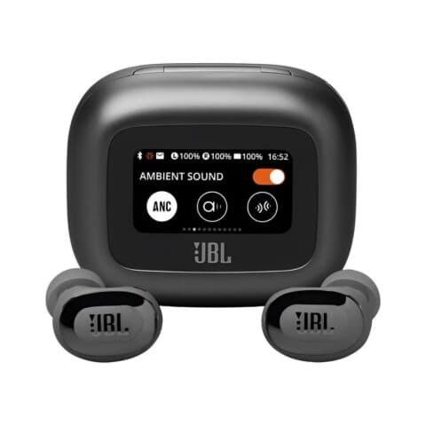 Auriculares true wireless JBL Live Buds 3 con estuche inteligente, negro