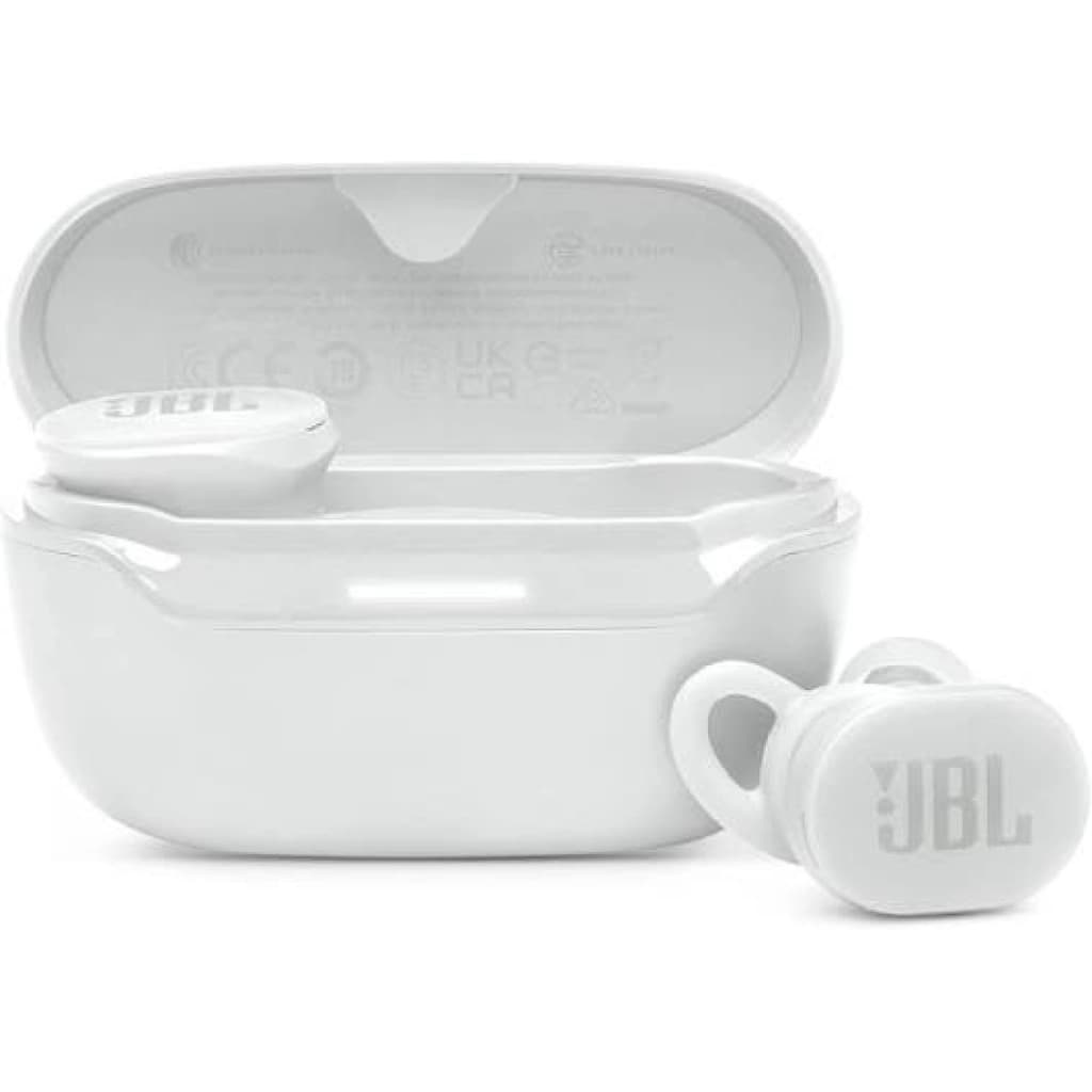 Auriculares deportivos JBL Endurance Race 2 a prueba de agua con ANC, blanco