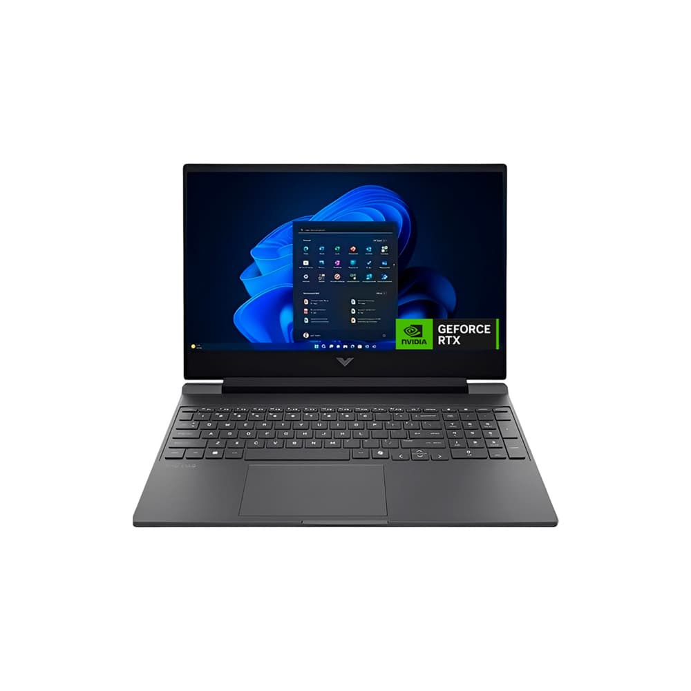Notebook gamer HP Victus 15 (15-FA2082WM) 15,6", Intel Core i5-13420H, 16 GB RAM, SSD 512 GB, NVIDIA GeForce RTX 4050 6 GB, teclado em inglês, imagem 1 de 3
