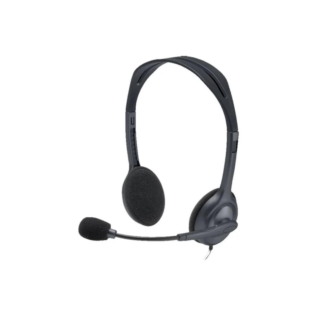 Logitech H111 Stereo-Headset mit Mikrofon, 3,5 mm (981-000612)