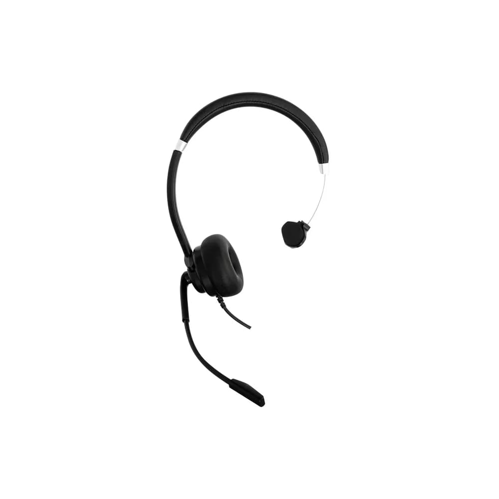 Targus kabelgebundenes Mono-USB-Headset mit geräuschunterdrückendem Mikrofon (AEH101TT)
