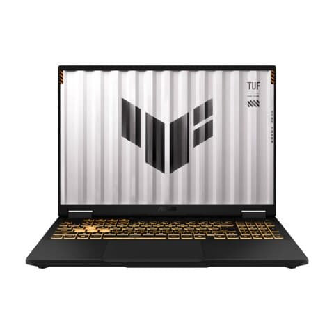 Notebook gamer ASUS TUF Gaming F16 (FX608JMR) 16", Intel Core i7-14650HX, 32 GB DDR5 RAM, SSD 1 TB, NVIDIA GeForce RTX 5060 8 GB, teclado em inglês, imagem 1 de 1