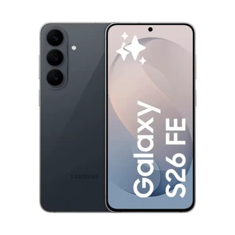 Samsung Galaxy S26 FE 5G Smartphone, 8 GB RAM, 256 GB, Graphit, Bild 1 von 2