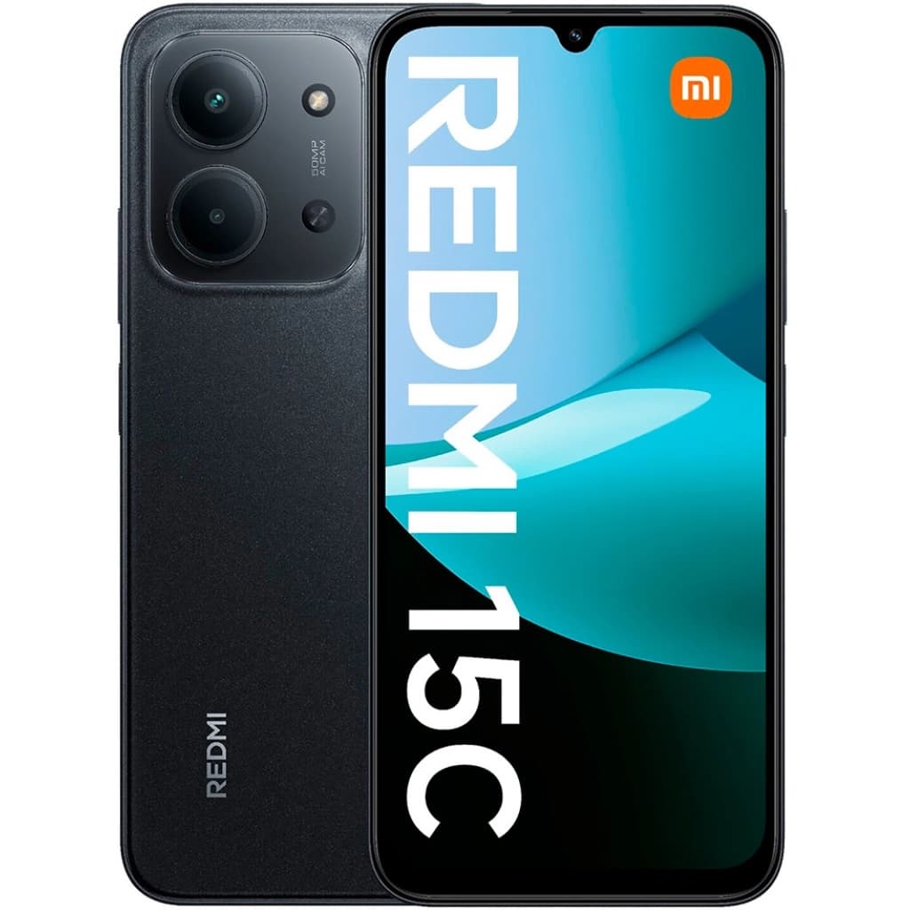Xiaomi Redmi 15C Smartphone, 4 GB RAM, 128 GB, Dual-SIM, Schwarz, Bild 1 von 2