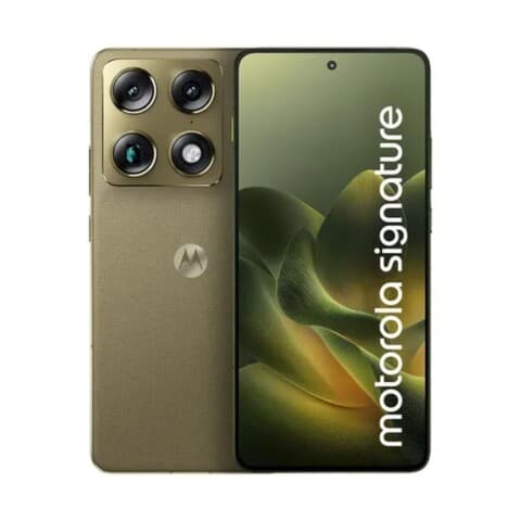 Celular Motorola Signature 5G 16 GB RAM 1 TB Dual SIM, Verde, imagen 1 de 2