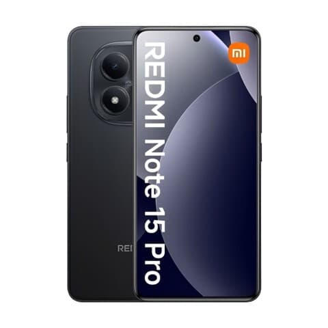 Celular Xiaomi Redmi Note 15 Pro 5G 8 GB RAM 256 GB Dual SIM, Negro