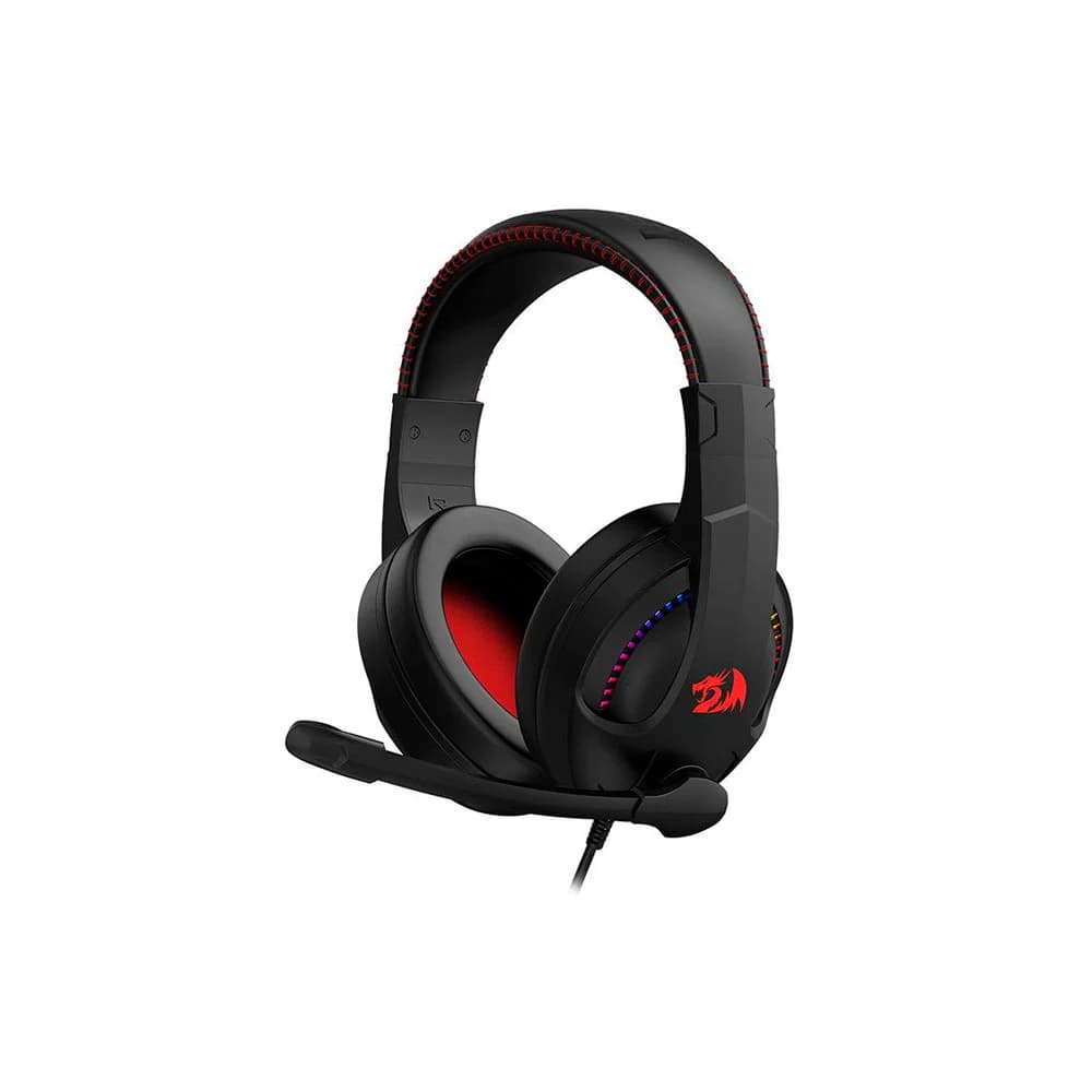 Redragon Cronus H211 kabelgebundenes Gaming-Headset mit RGB, Schwarz