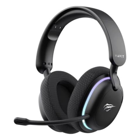 Havit Fuxi H7 Tri-Mode kabelloses Gaming-Headset, Schwarz