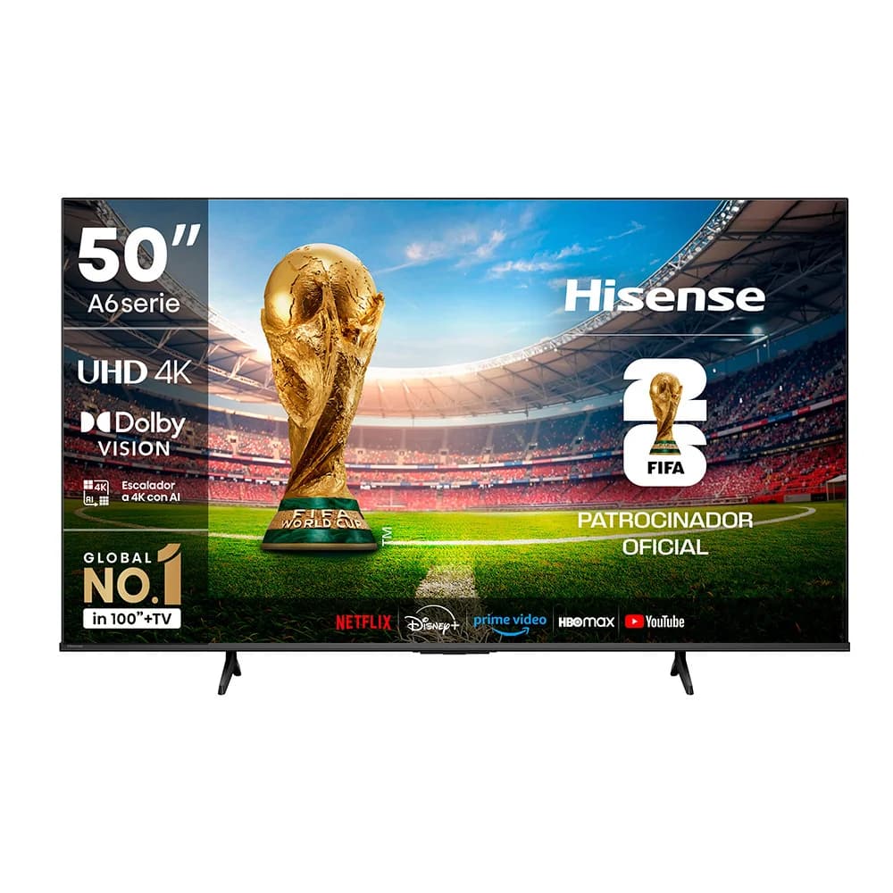 Smart TV Hisense 50" A6N 4K, VIDAA (50A6NV), imagem 1 de 1