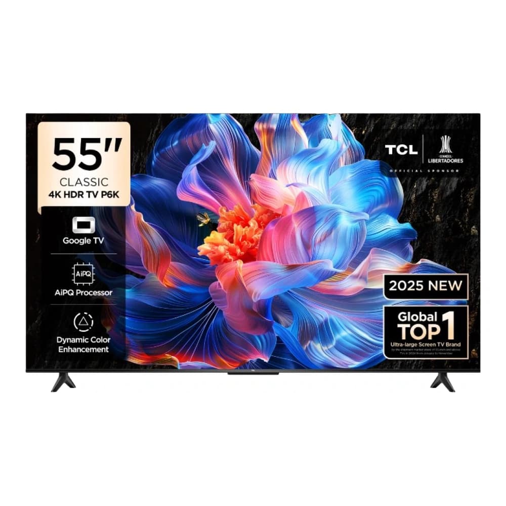 TCL 55" P6K 4K Smart-TV, Google TV (55P6K)