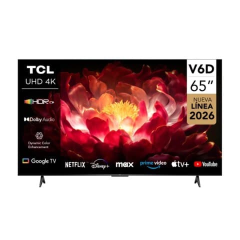 TCL 65" V6D 4K Smart-TV, Google TV (65V6D)