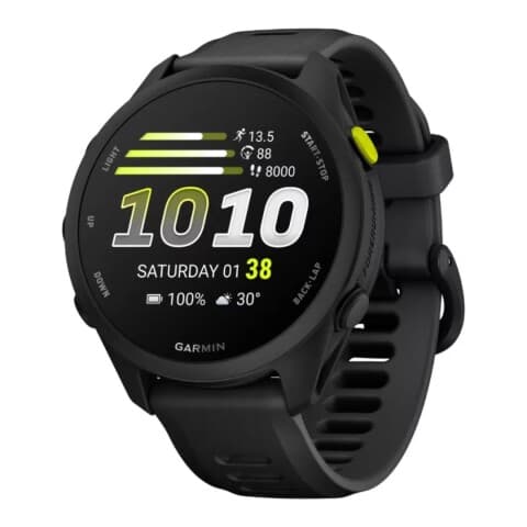 Relógio GPS de corrida Garmin Forerunner 70 43 mm, preto (010-04307), imagem 1 de 5