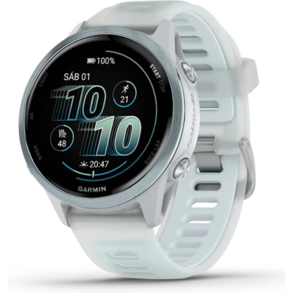 Reloj GPS Garmin Forerunner 570 42 mm multibanda, azul nube (010-02970-01), imagen 1 de 5