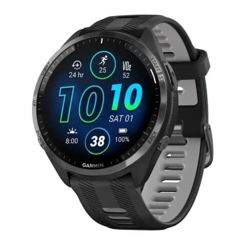 Garmin Forerunner 965 47 mm AMOLED GPS-Triathlonuhr, Schwarz, Bild 1 von 5