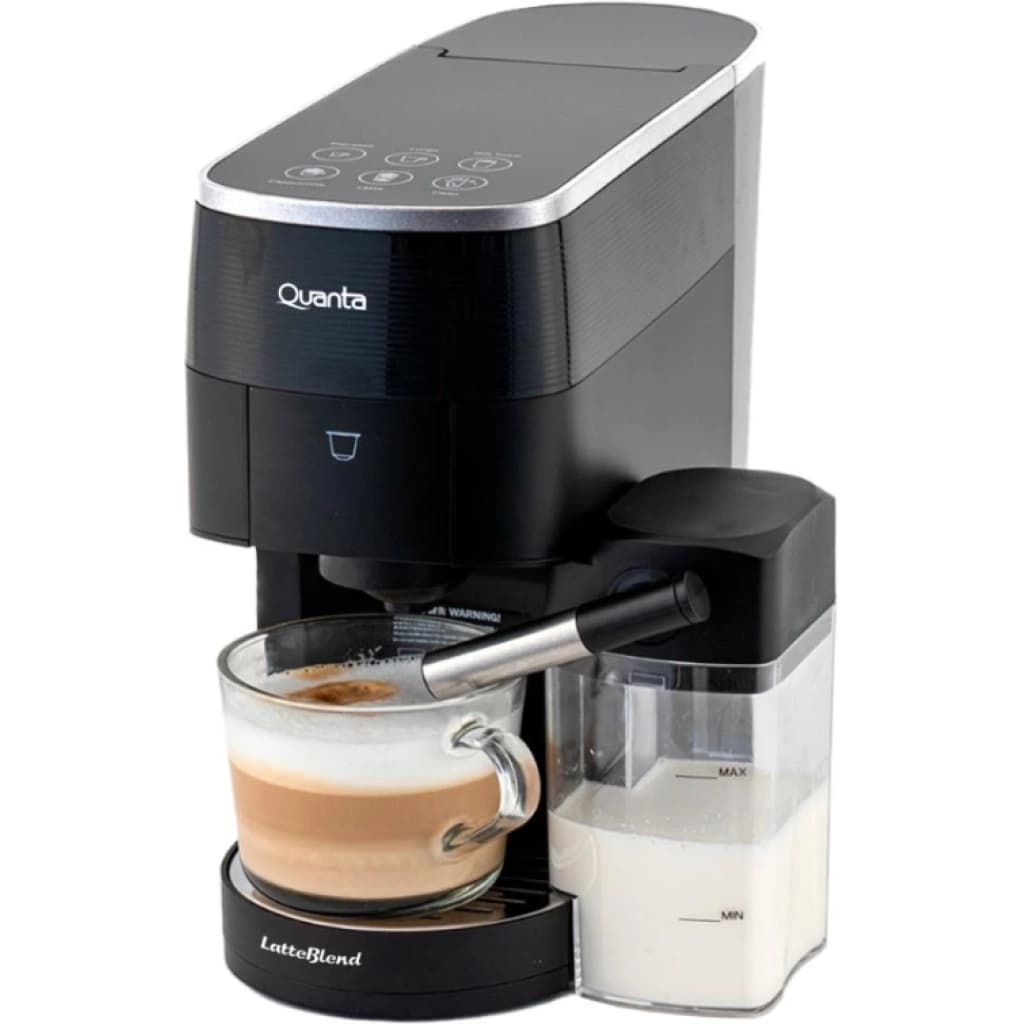 Cafetera multicápsulas Quanta LatteBlend QTCMT70 4-in-1, tanque de leche, 19 bar, imagen 1 de 1