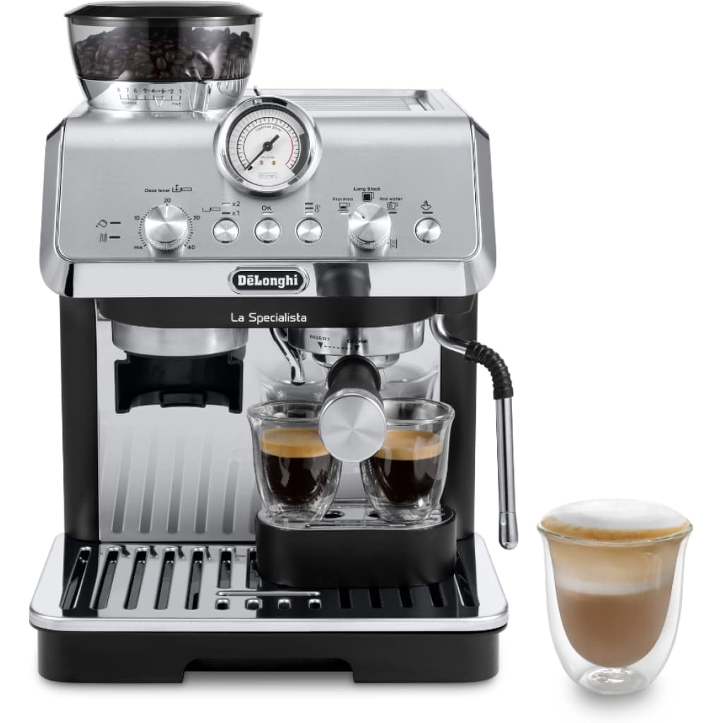 Cafetera espresso De'Longhi La Specialista Arte EC9155, molinillo integrado, negra/inox