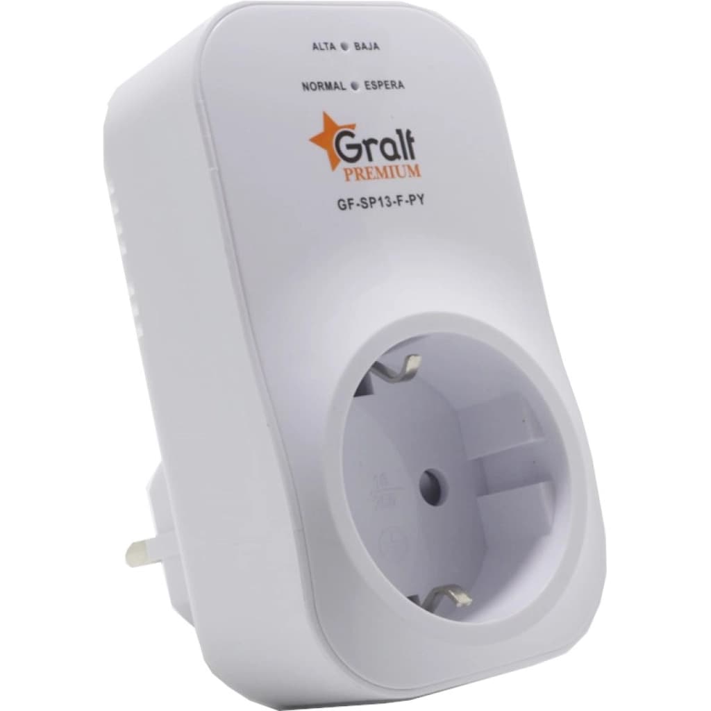 Gralf Premium Spannungsschutz-Zwischenstecker, 220 V, 16 A (GF-SP13-F-PY), Bild 1 von 1