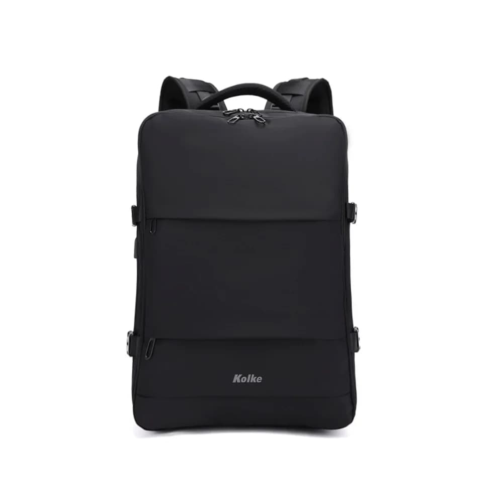 Mochila de viagem antifurto Kolke Journey KVM-654 para notebooks até 17", preta