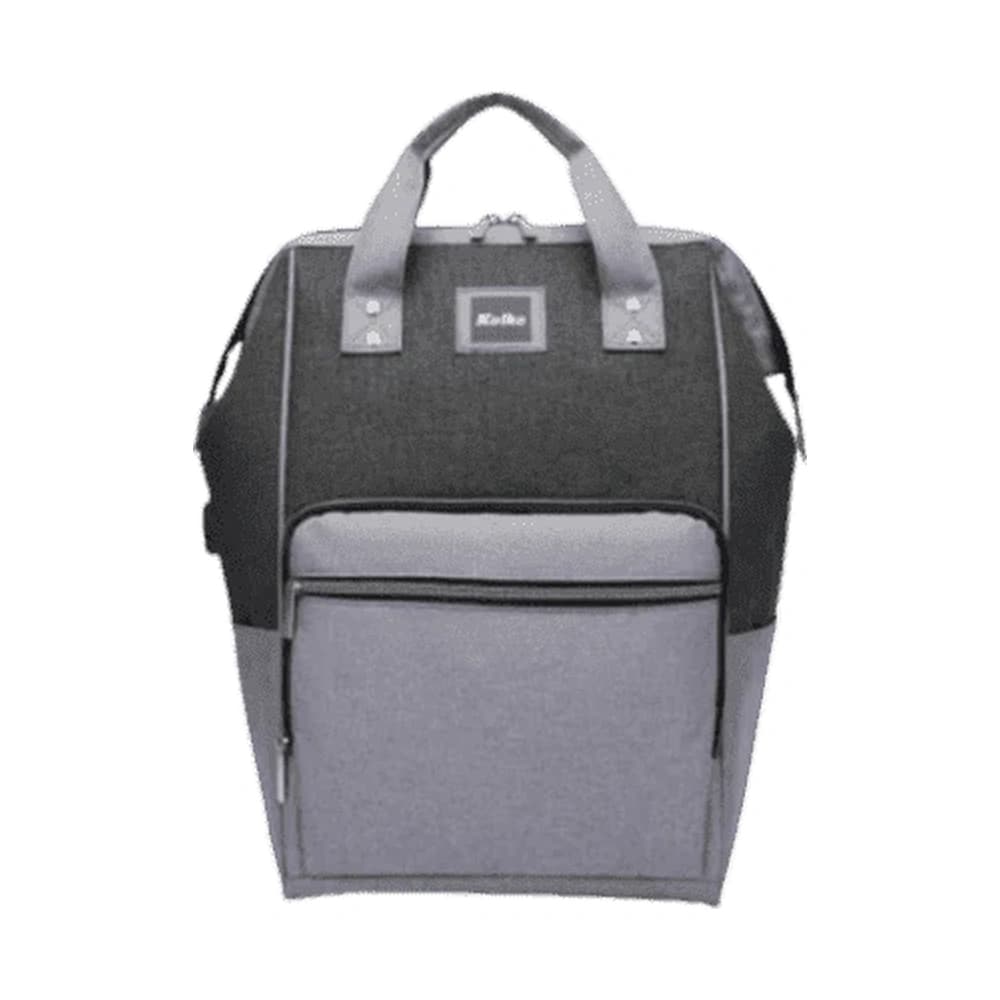 Mochila Kolke Voyage KVM-533 resistente à água para notebook 15,6" com porta USB, cinza