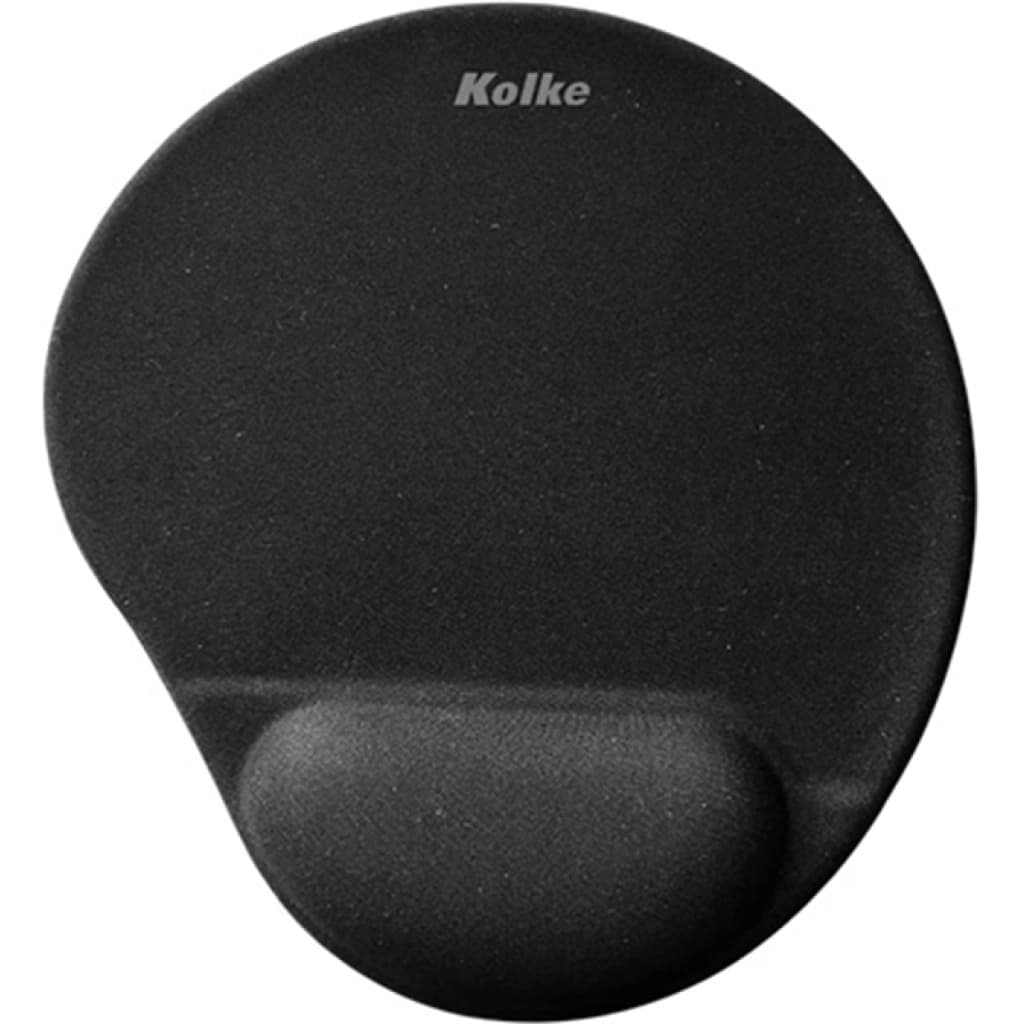 Mouse pad ergonómico de gel Kolke KED-808 con apoyamuñecas, 22 × 24,5 cm, imagen 1 de 1