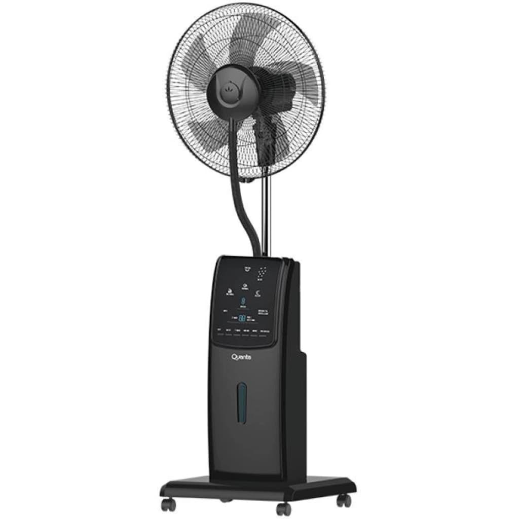 Quanta QTVUAM1 Sprühnebelventilator mit Mückenschutz, 18", Fernbedienung, 12-h-Timer
