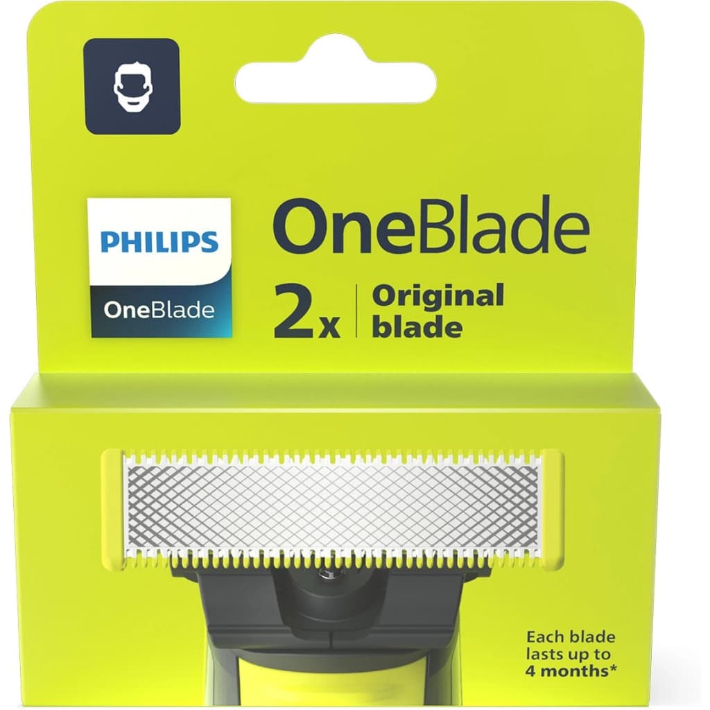 Philips OneBlade QP220/51 Ersatzklingen, 2er-Pack