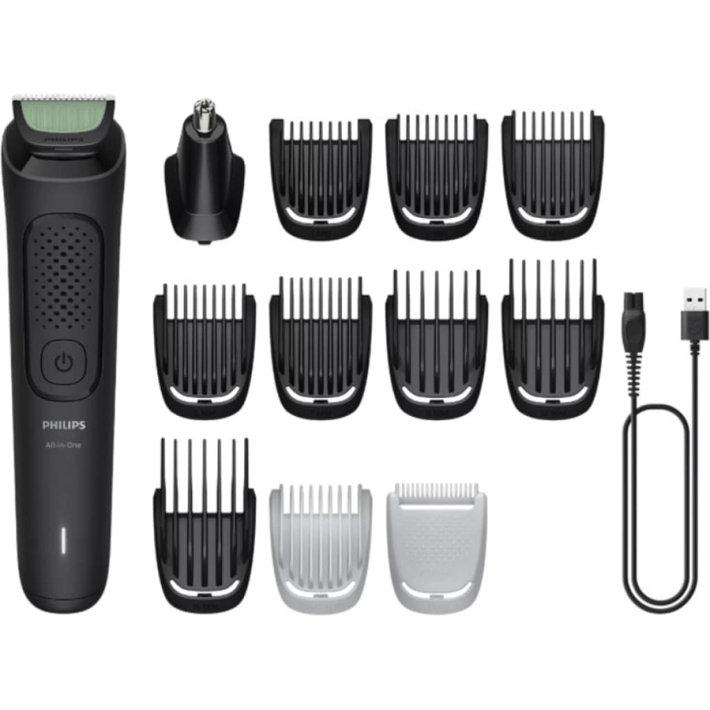 Cortapelos Philips Multigroom MG3921/15 12 en 1, rostro y cuerpo