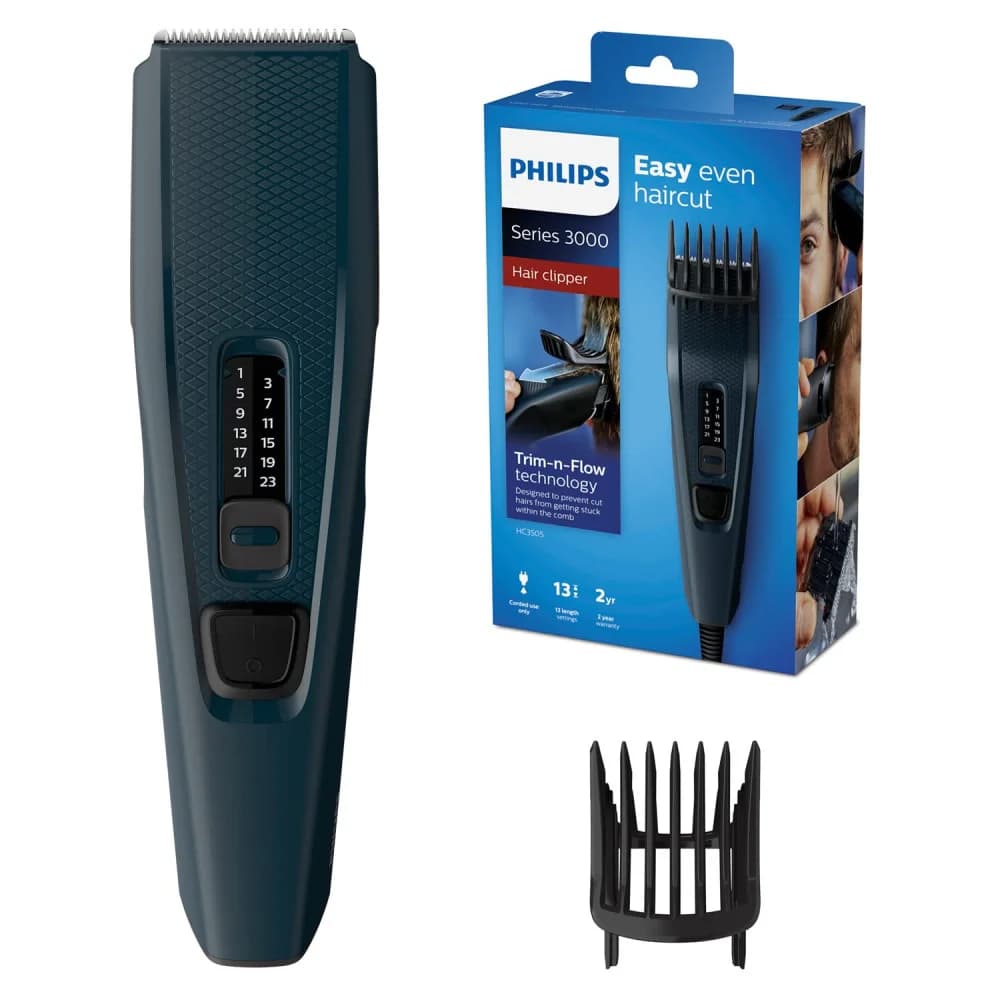 Máquina de cortar cabelo Philips Série 3000 HC3505/15, 13 comprimentos, imagem 1 de 5