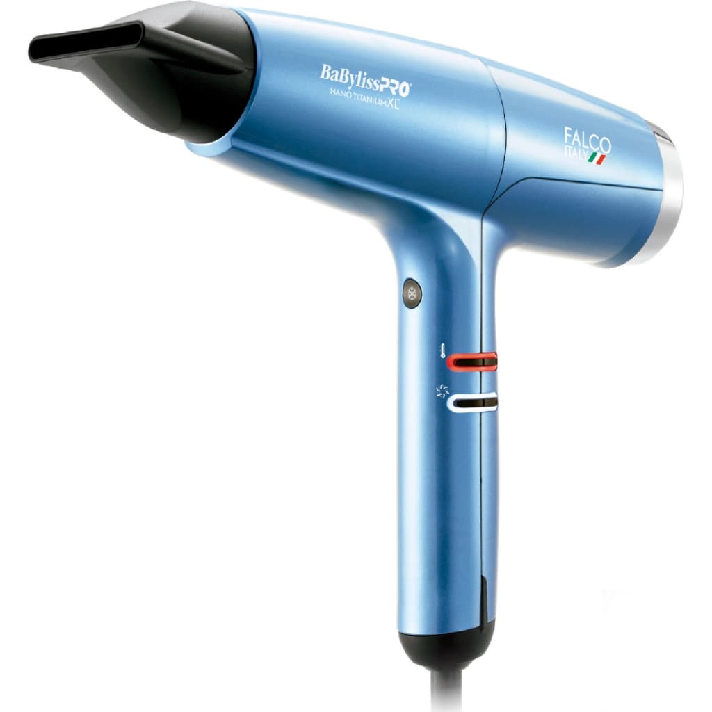BaBylissPRO Falco Italy XL BNT8550 Profi-Haartrockner, 2000 W, Blau