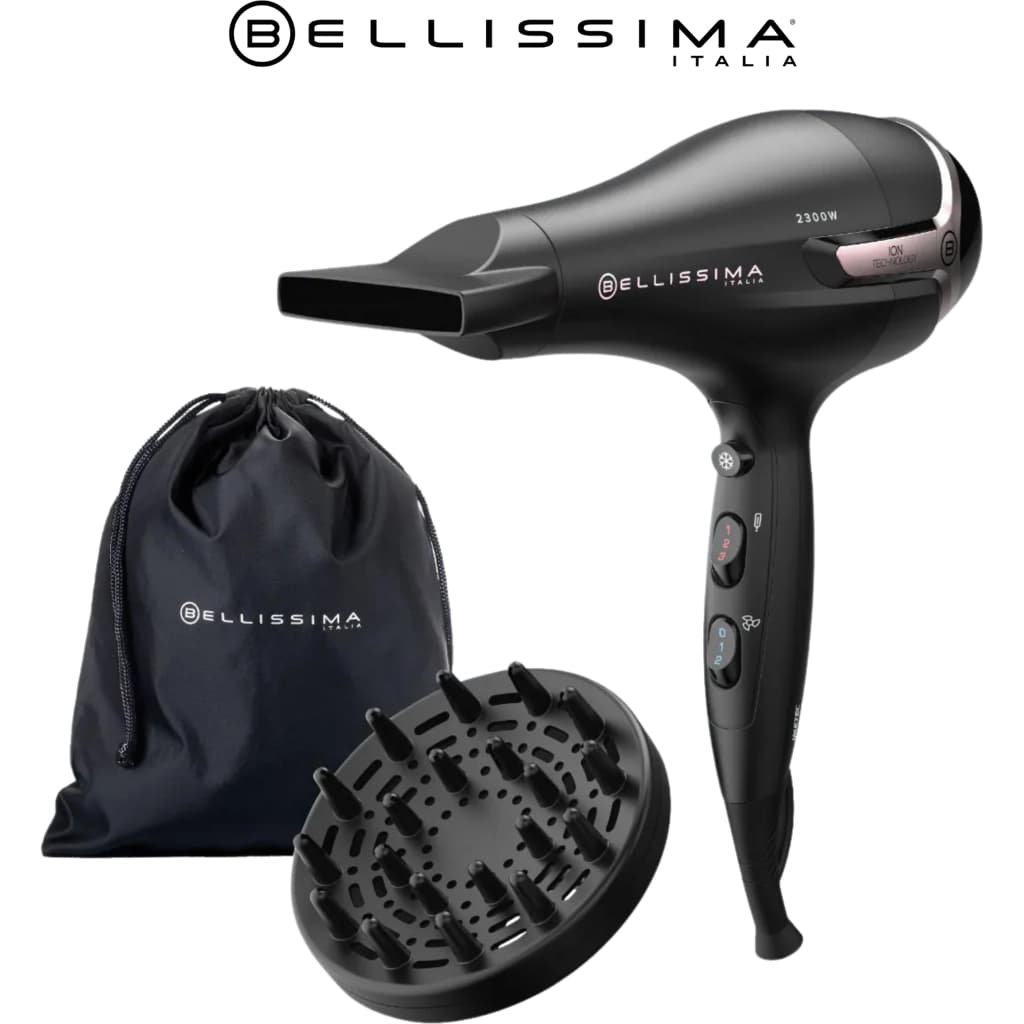 Bellissima K9 2500 Ionen-Haartrockner mit Diffusor
