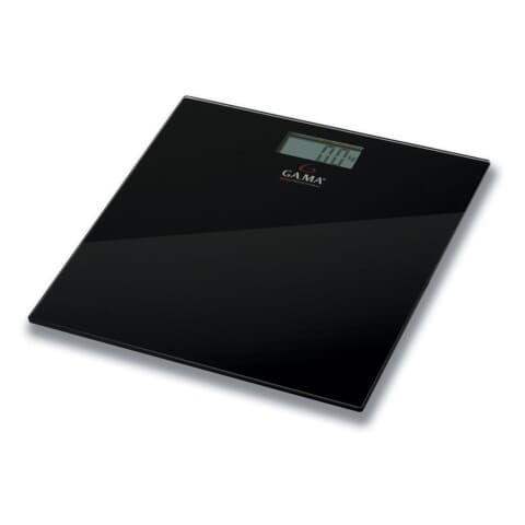 GA.MA Scales SCG Digital Bathroom Scale, Black